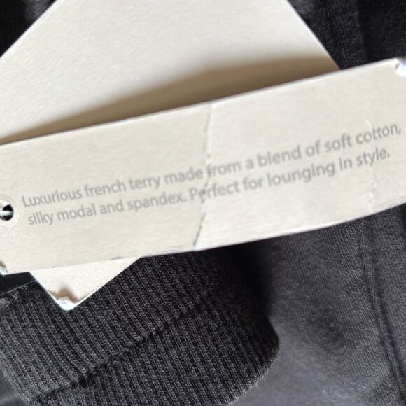 Barefoot Dreams Pants Luxe Lounge New Black Womens Size Large Tall - Picture 6 of 8